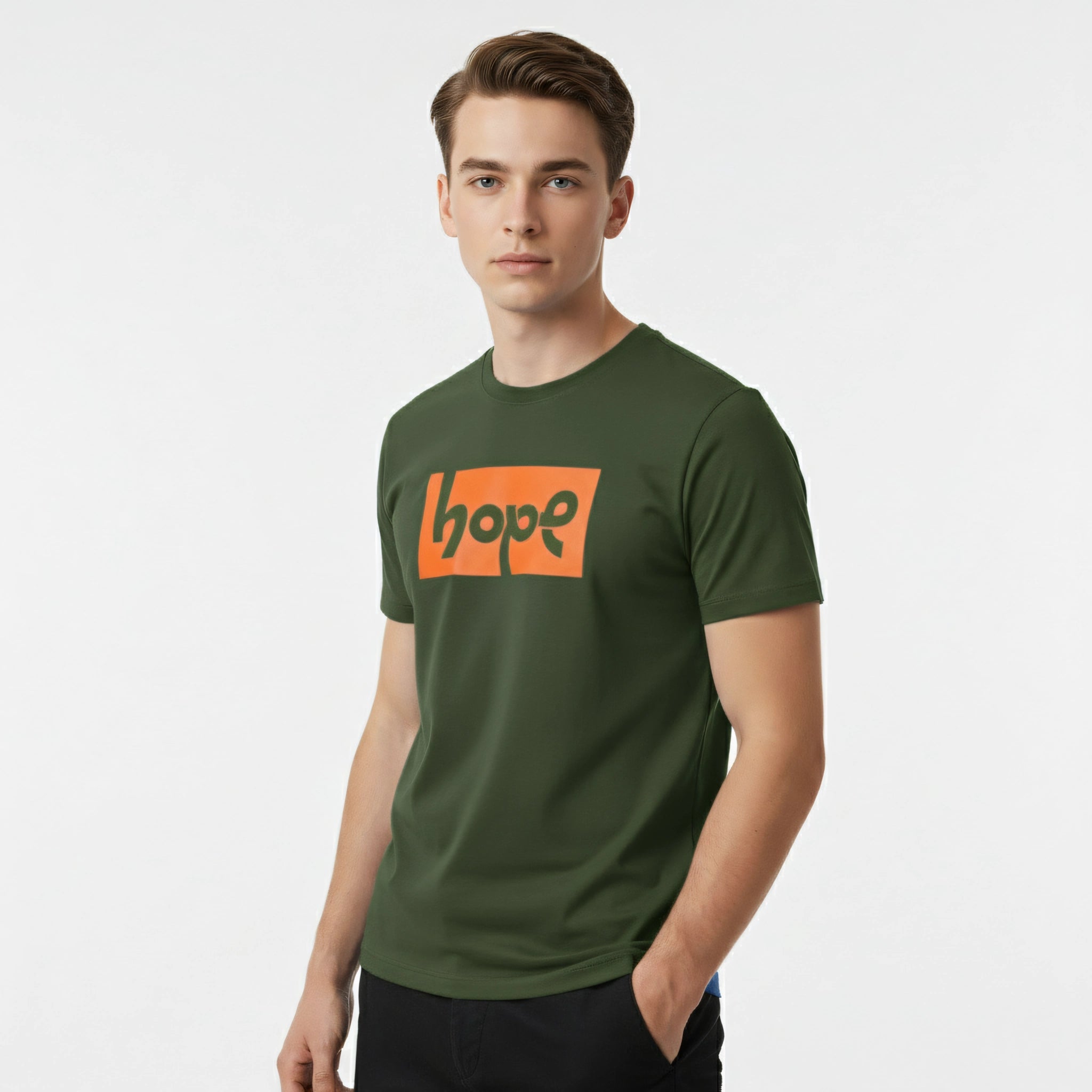 men wearing tshirt