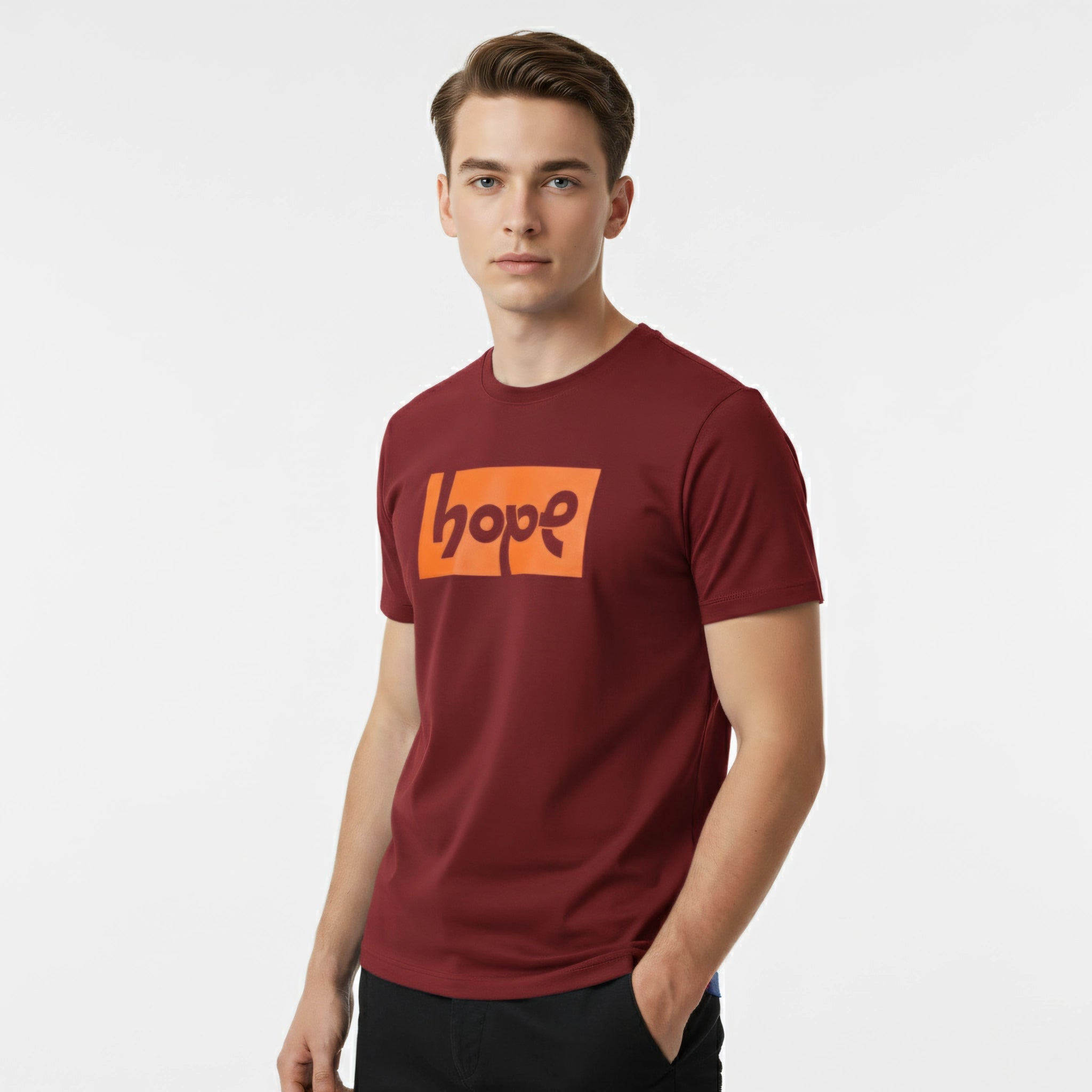 men wearing tshirt