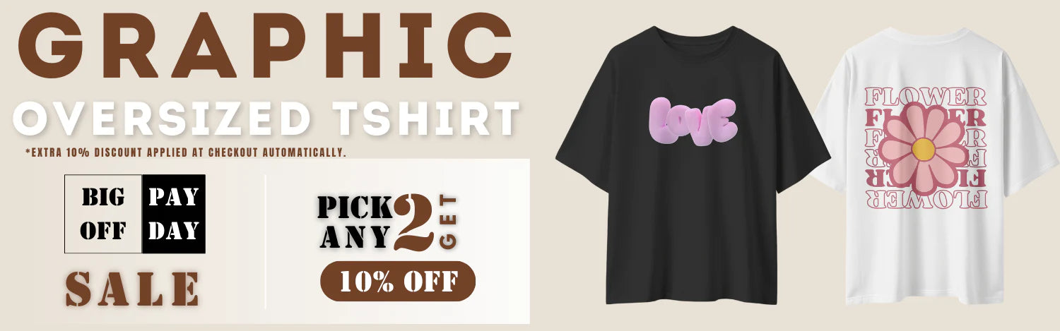 collection banner oversized tshirt for women 