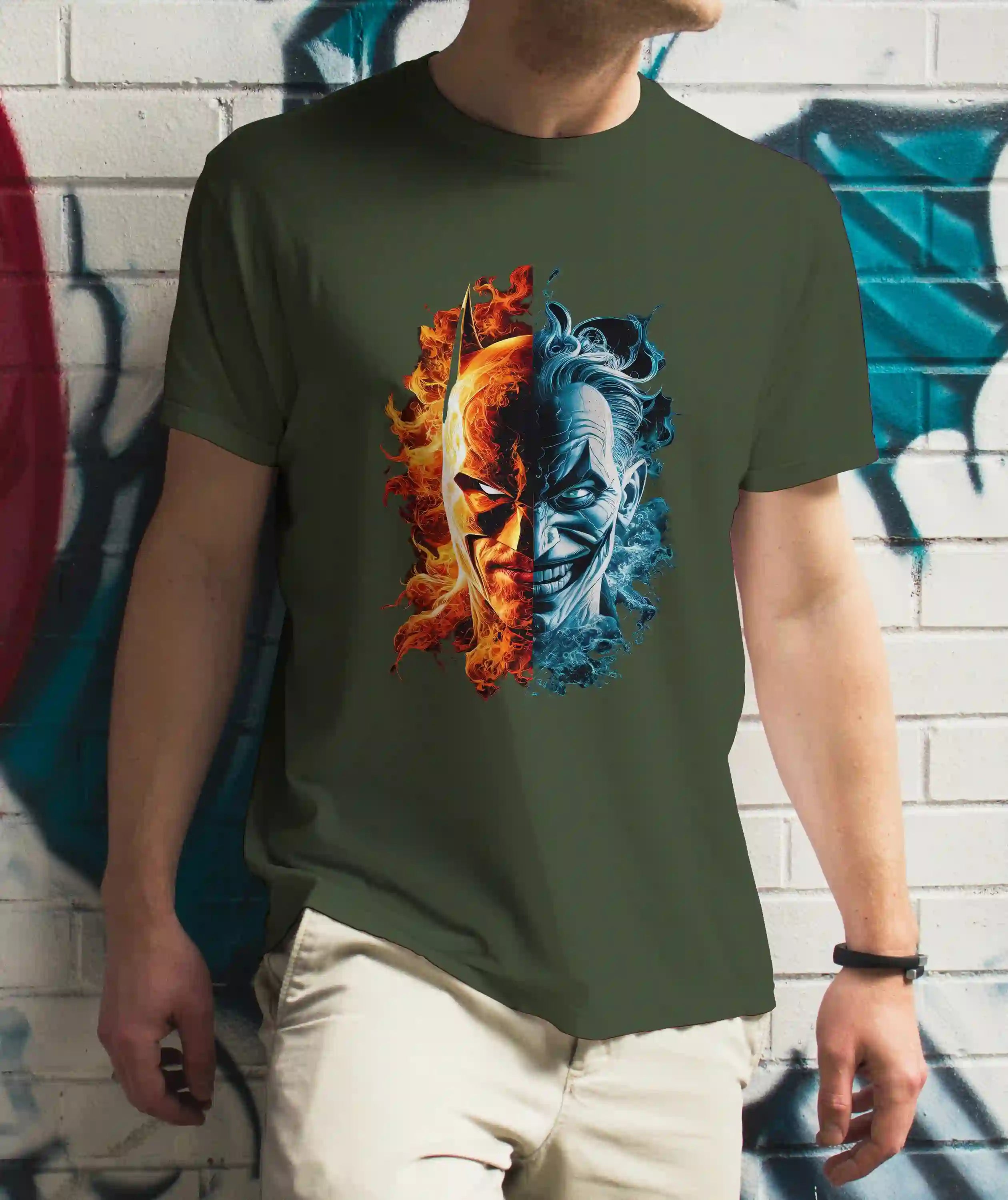 Batman and Joker Tee