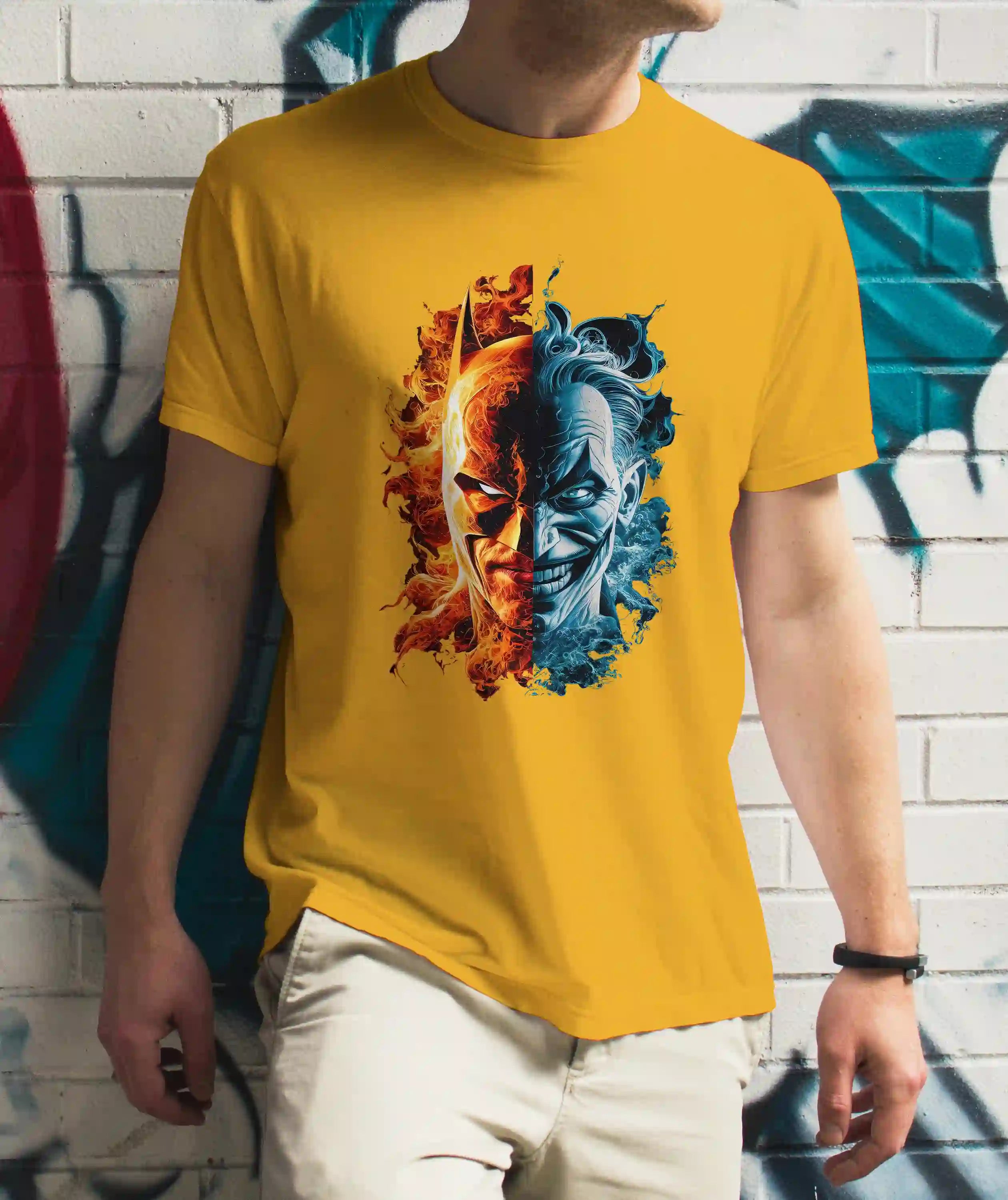 Batman and Joker Tee